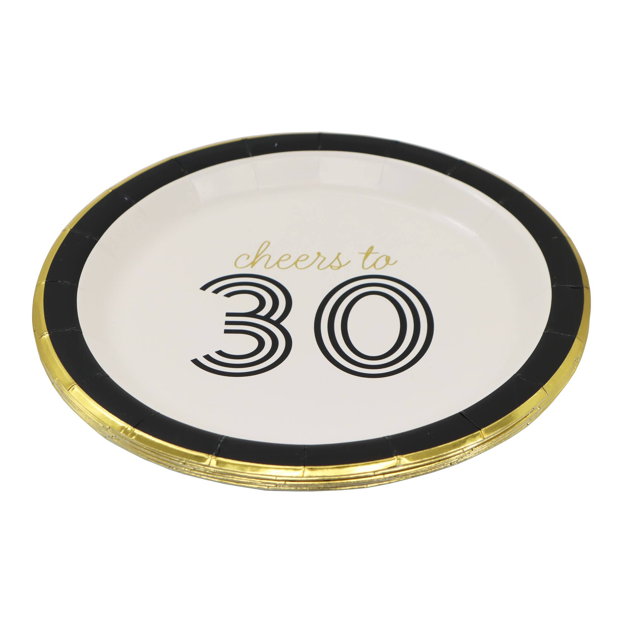 7" Cheers to Paper Dinner Plates